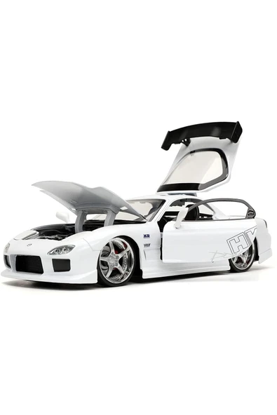 Jada Hızlı Ve Öfkeli Fast & Furious Metal Diecast 1993 Mazda Rx-7 1:24 253203065 - 4