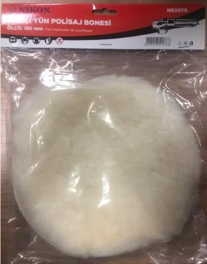 Nikon 52076 180 mm Cırtlı Yün Polisaj Bonesi - 8
