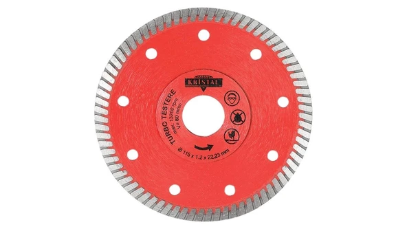 Avmdepo Kristal Turbo Elmas Testere 115 mm - 4