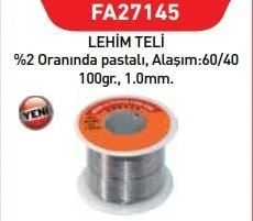 Fastbond 27145 Lehim Teli 1 mm 100 gr - 8