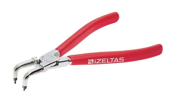 İzeltaş 3331 İç Segman Pensi 130 mm Yaysız Eğri - 9