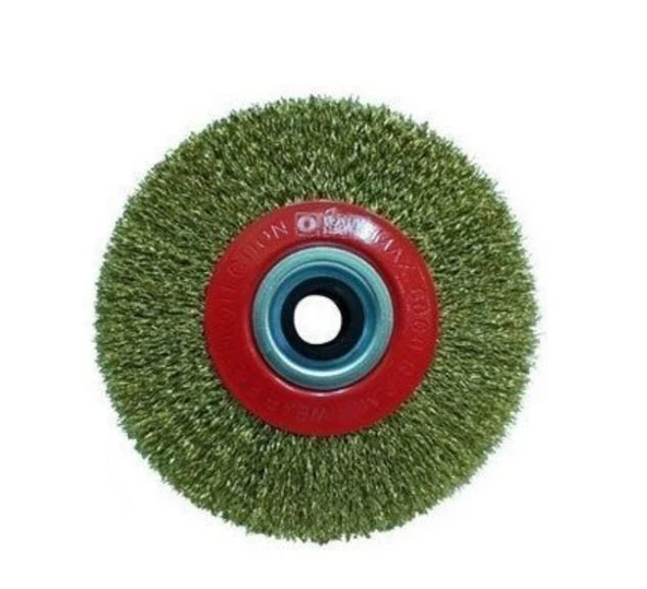 Hawk 10107 Daire Fırça Sarı Telli 175X25 mm - 4