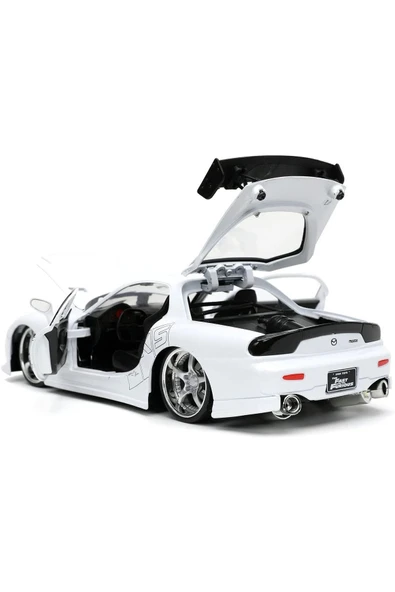Jada Hızlı Ve Öfkeli Fast & Furious Metal Diecast 1993 Mazda Rx-7 1:24 253203065 - 5