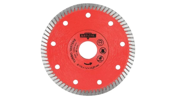 Avmdepo Kristal Turbo Elmas Testere 115 mm - 9