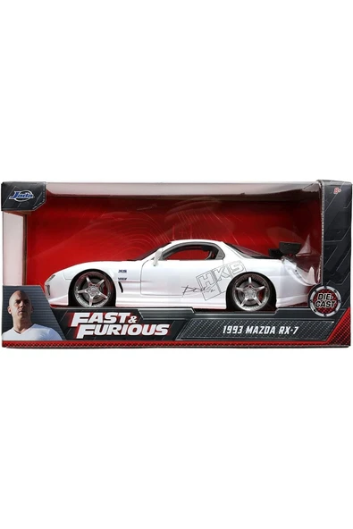 Jada Hızlı Ve Öfkeli Fast & Furious Metal Diecast 1993 Mazda Rx-7 1:24 253203065 - 7