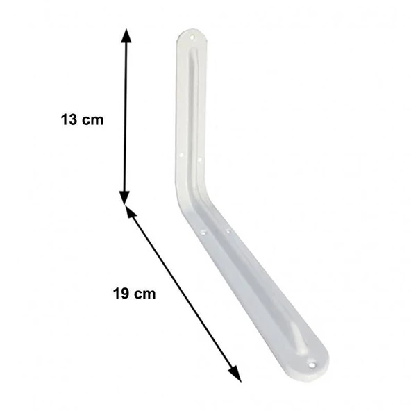 Avmdepo  Raf Altı 6x8 mm Beyaz - 6