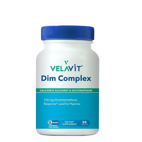 Velavit DIM Calcium Complex 30 Tablet ürün görseli