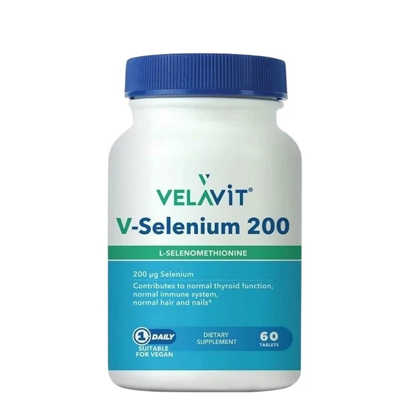 Velavit V-Selenium 200 MCG 60 Tablet ürün görseli