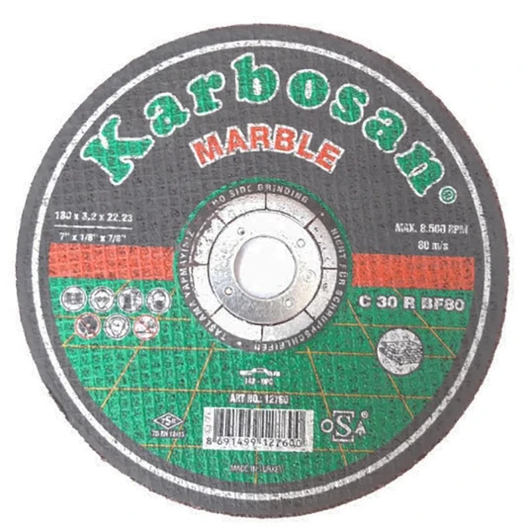 Avmdepo Karbosan Marble Mermer Kesme Diski 180x3,2x22,23 - 8