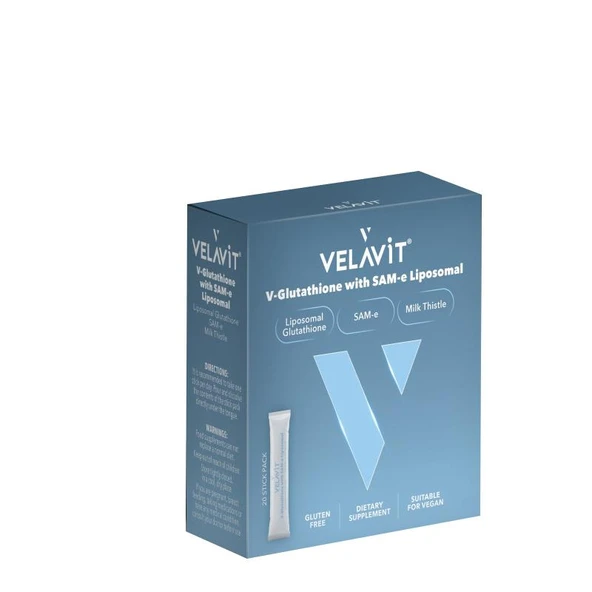 Velavit V-Glutathione Whith SAM-E Liposomal 20 Stick ürün görseli