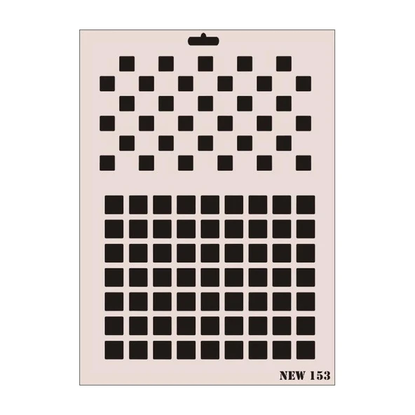 Rich New Seri N-153 Stencil 35x25 cm - 6