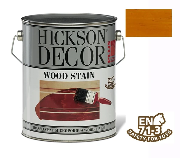 Hickson Decor Wood Stain 2,5 LT Natural - Resim 7