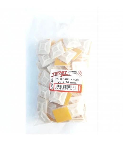 Topart 01649 28X28 Yapışkan Kroşe (100 Adet) - 9