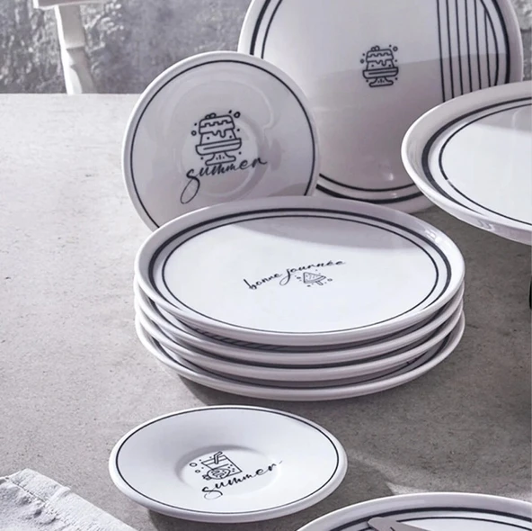 Fecra Back Line 19 Parça Sunum ve Servis Seti - 3