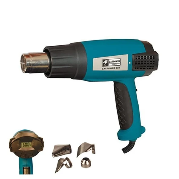 CatPower 203 Dijital Sıcak Hava Tabancası 2000 Watt - 11