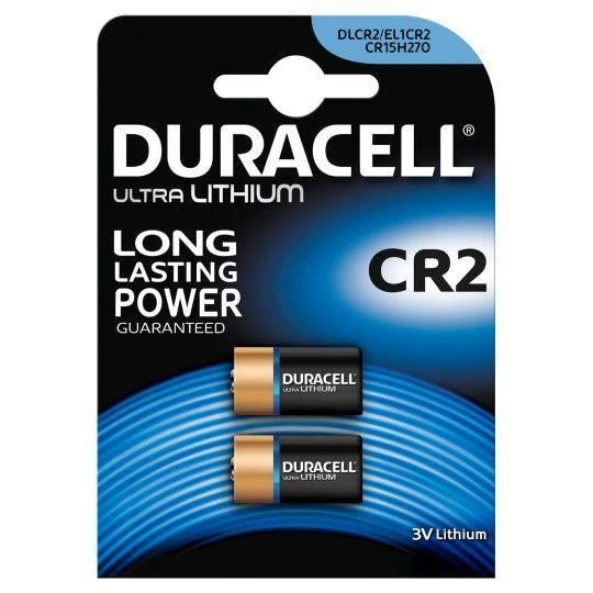 Duracell CR2 Ultura Photo 3V Lithium Pil - 8