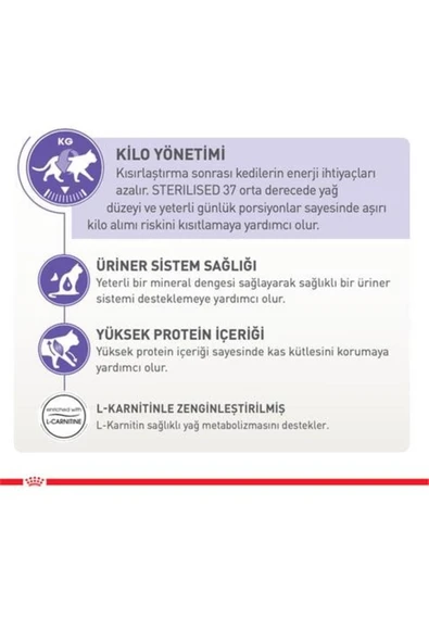 Royal Canin ® Sterilised Jelly Kısırlaştırılmış Yetişkin Kedi Yaş Maması 85 Gr*12 - Resim 3