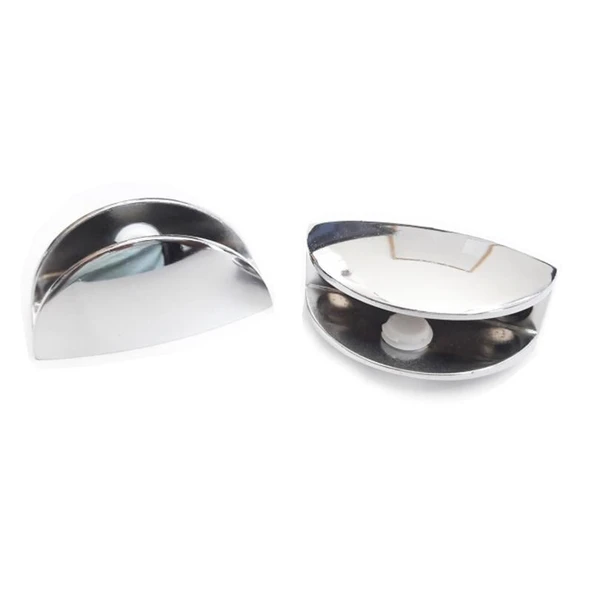Avmdepo  Oval Krom Etejer Camı Tutucu Takımı - 5