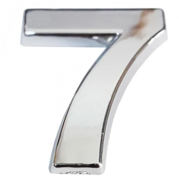 Cemax Krom Yapışkanlı 7 Rakamı 5 cm - 4
