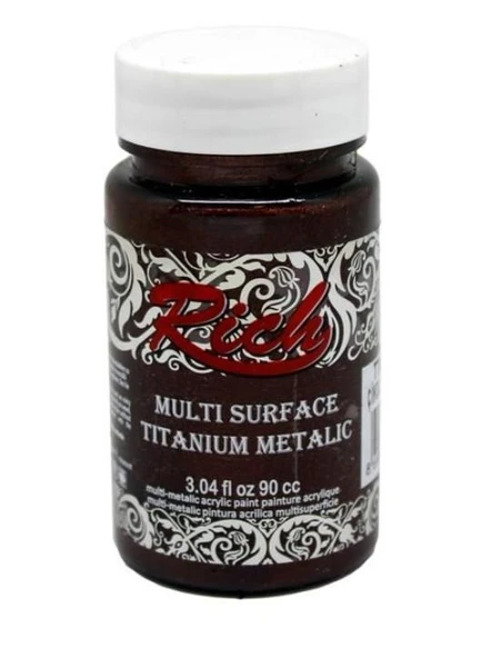 Rich Multi Surface Titanium 2538 Çikolata Metalik 90 cc - 3