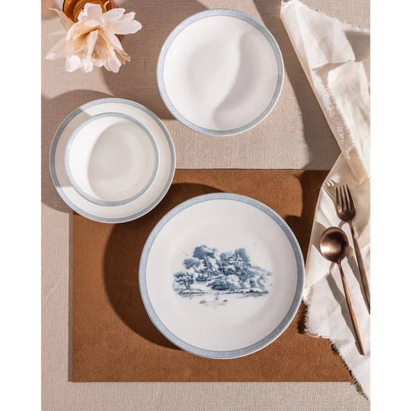 Madame Coco Marcel 24 Parça 6 Kişilik Yemek Takımı - 2