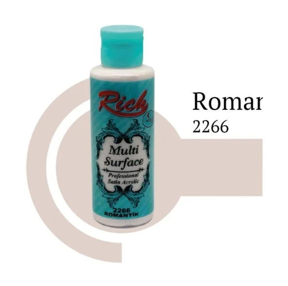 Rich Multi Surface 2266 Romantik Akrilik Boya 130 cc - 8