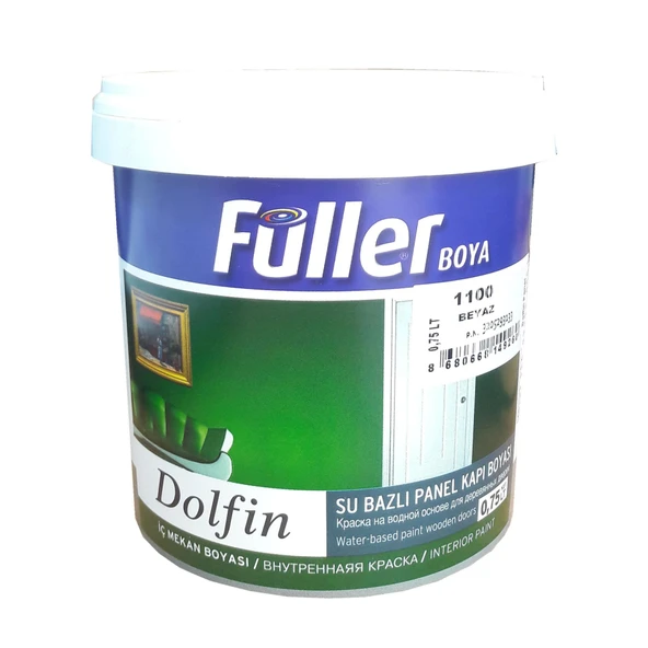 Füller Dolfin Panel Kapı Boyası Beyaz 0,75 Litre - 10