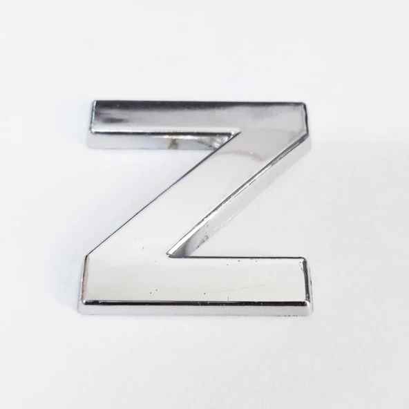 Cemax Z Harfi 3,75 cm Krom Yapışkanlı - 6