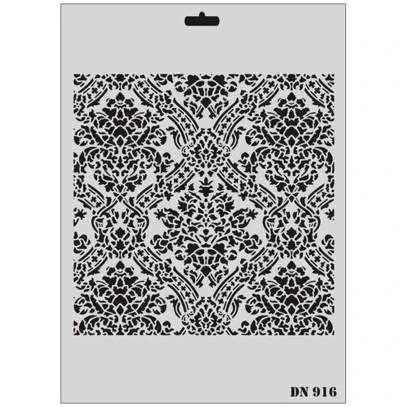Rich Dantel Seri DN-916 Stencil 35x25 cm - 7