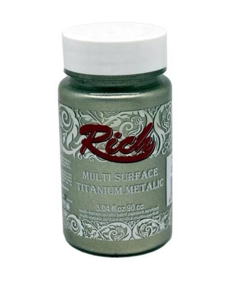Rich Multi Surface Titanium 2504 Antik Gümüş Metalik 90 cc - 4