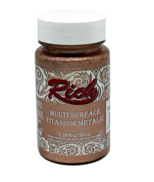 Rich Multi Surface Titanium 2530 Pudra Pembe Metalik 90 cc - Resim 12