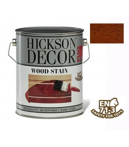 Hickson Decor Wood Stain 5 LT Teak - Resim 8