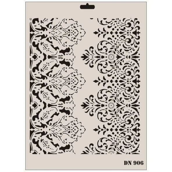 Rich Dantel Seri DN-906 Stencil 35x25 cm - Resim 7