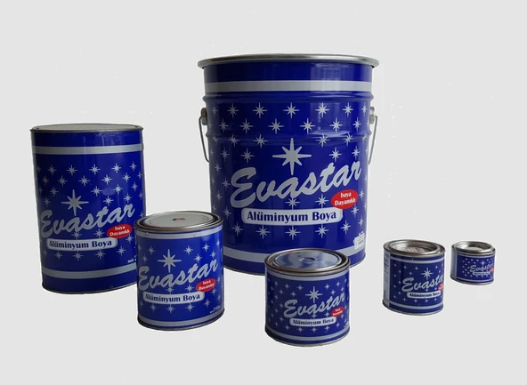 Evastar Alüminyum Yaldız Boya 0,4 Litre - 4