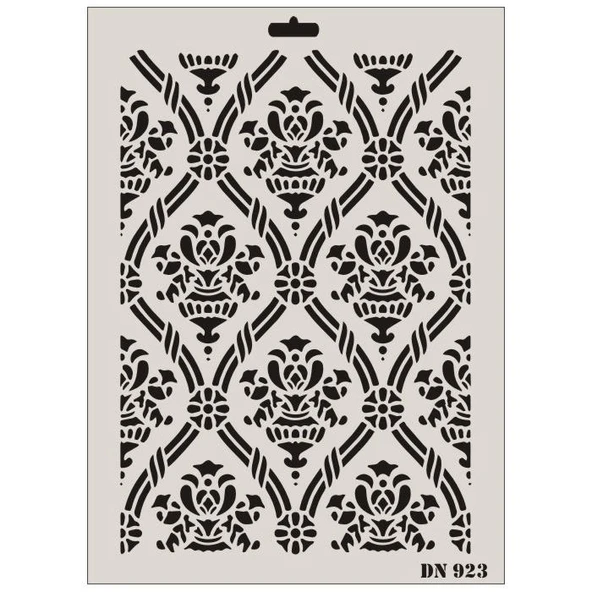 Rich Dantel Seri DN-923 Stencil 35x25 cm - 6