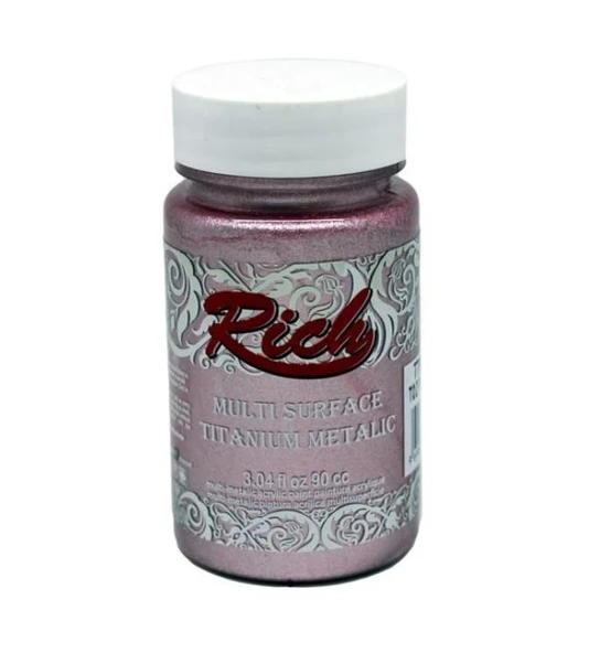 Rich Multi Surface Titanium 2556 Toz Pembe Metalik 90 cc - 2