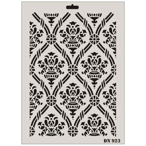Rich Dantel Seri DN-923 Stencil 35x25 cm - 9