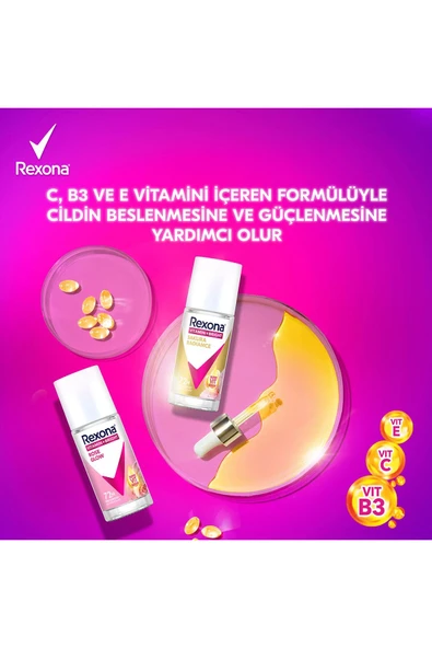 REXONA VİTAMİN BRİGHT KADIN ROLL ON DEODORANT ROSE GLOW 45 ML - 5