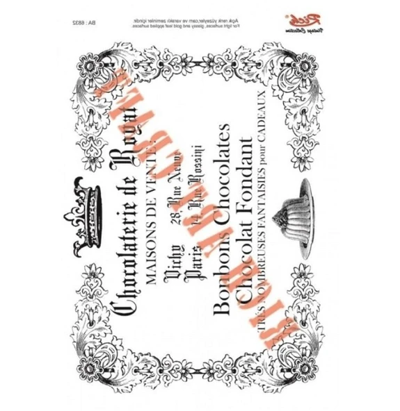 Rich 1330 Vintage Kolay Transfer 23x33 cm - 2