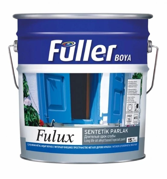 Fulux Sentetik Parlak Boya 0,25 Litre Siyah - Resim 8
