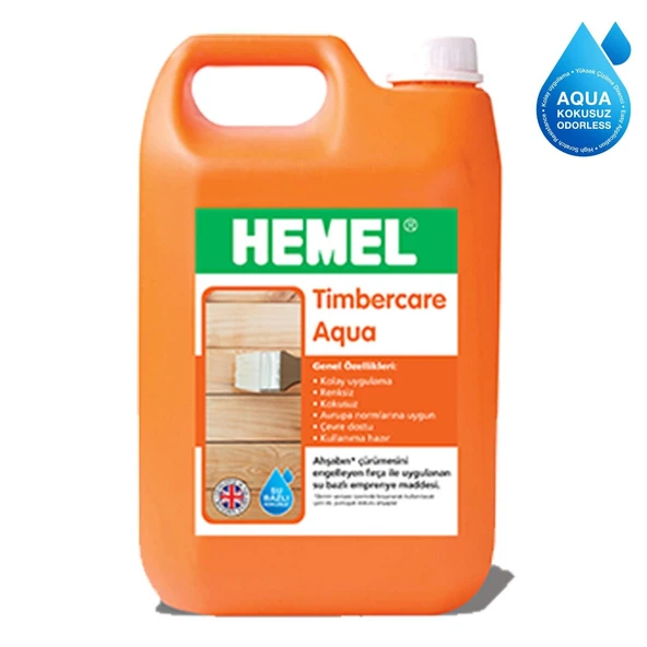Hemel Timbercare Aqua Emprenye 20 Litre Şeffaf - 12