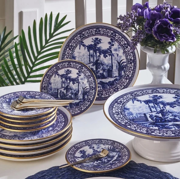 Fecra Markiz 19 Parça Sunum ve Servis Seti - 3