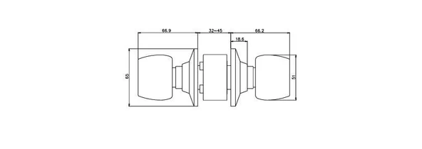 Kale Arco Topuzlu Kilit Saten Anahtarlı - 7