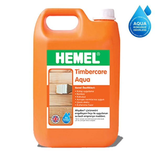 Hemel Timbercare Aqua Emprenye 5 Litre Şeffaf - 7