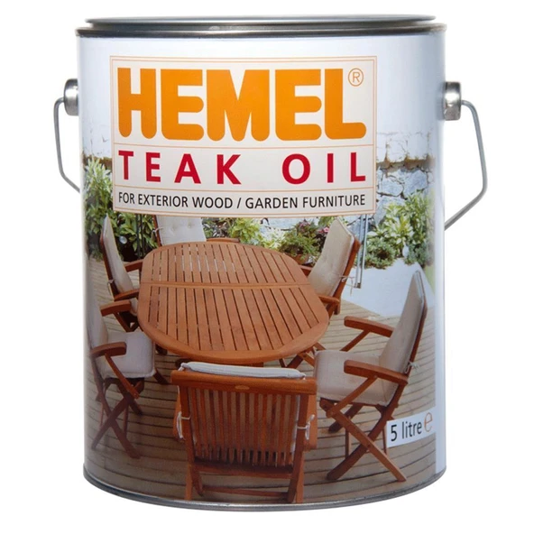 Hemel Teak Oil 1. Sınıf Tik Yağı 5 Litre - 8