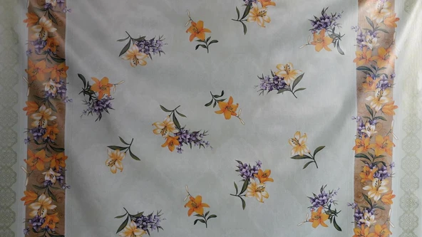 Avmdepo  Florista Rana Yeşil Masa Örtüsü 1 Metre - Resim 2