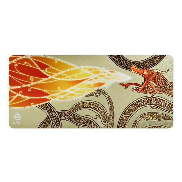 SteelSeries QcK XXL CS2 Dragon Lore Edition Oyun Mouse Pad