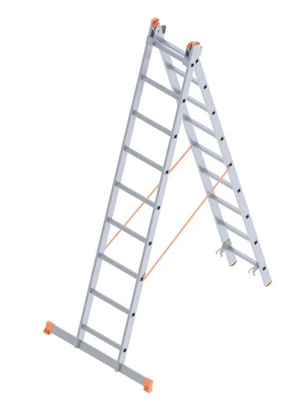 Saraylı 2X9 A Tipi Sürgülü Merdiven 4,94 Metre - 12