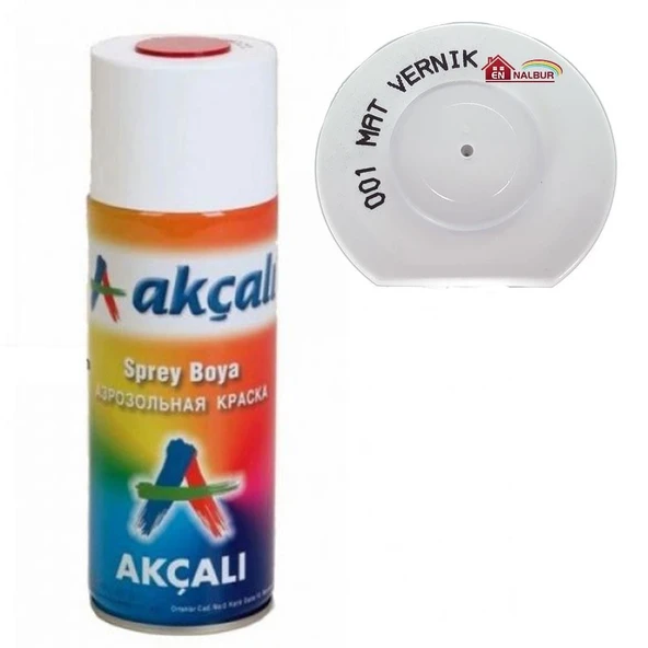 Avmdepo  Akçalı Sprey Boya 400 001 Mat Vernik - 10