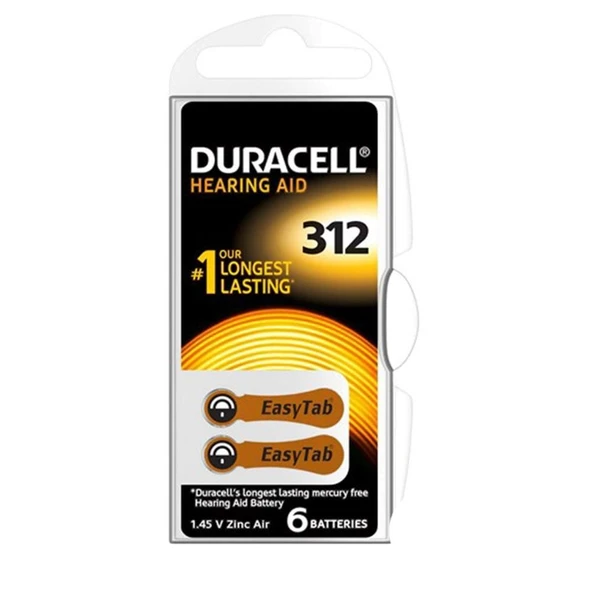 Duracell No:312 İşitme Cihazı Pili - 8